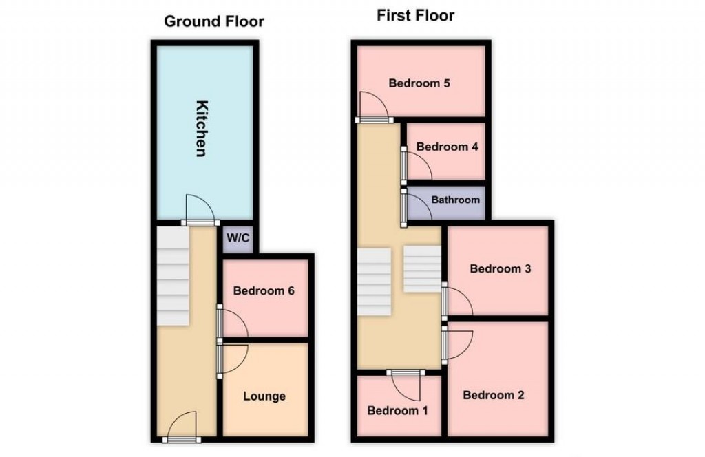 Floorplans For Salisbury Road, Plymouth